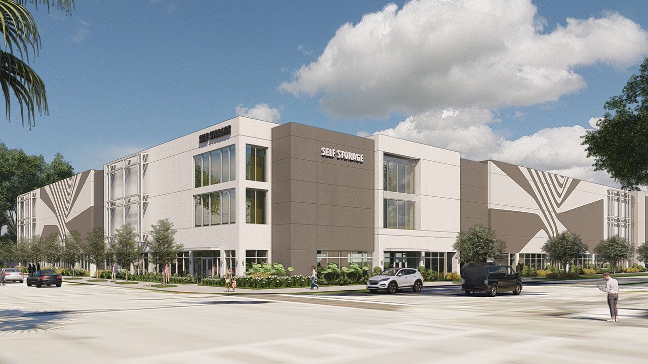 Artist rendering of Kirksey Commons project in West Palm Beach