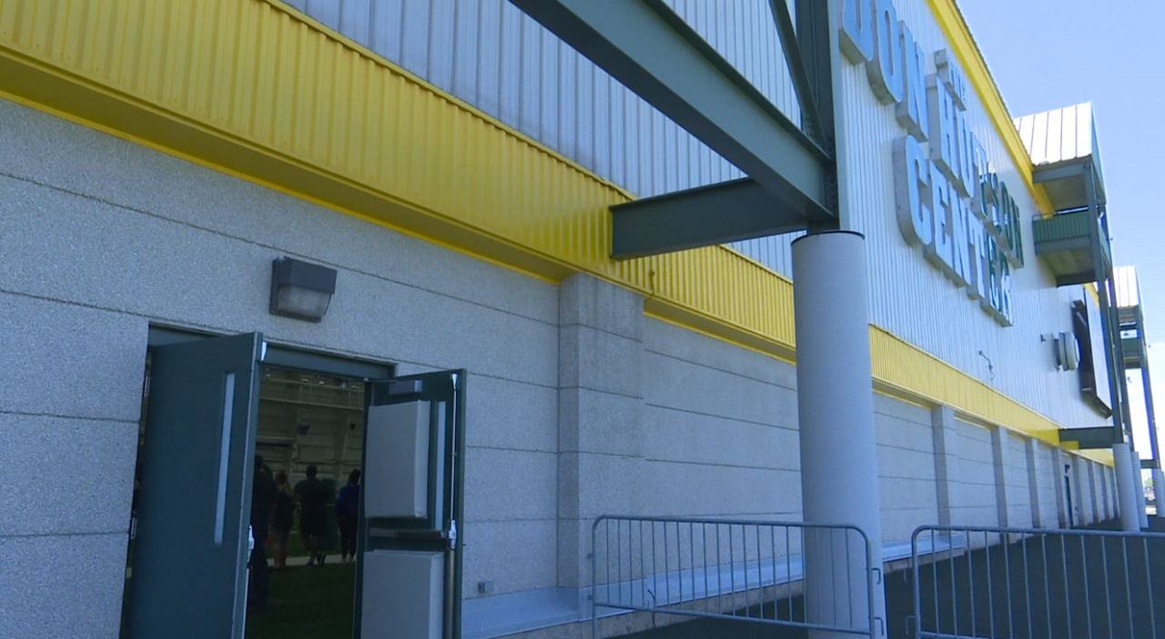 23rd Annual Junior Power Pack Kids Clinic: Packers players coach children on football skills