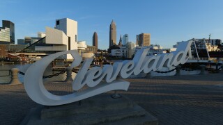 Cleveland skyline