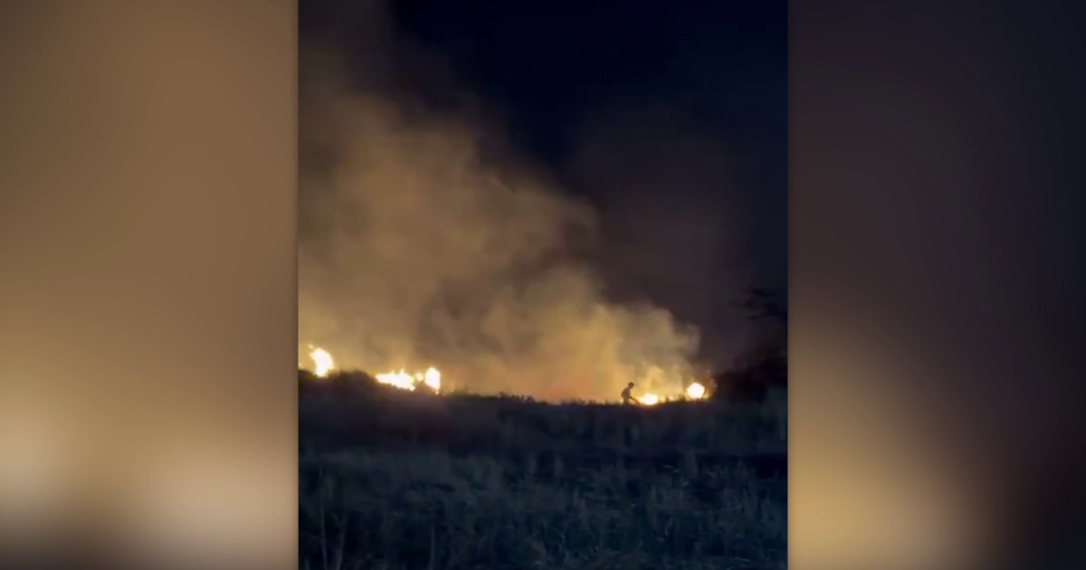 Fireworks spark dune fire in Norfolk's Ocean View area