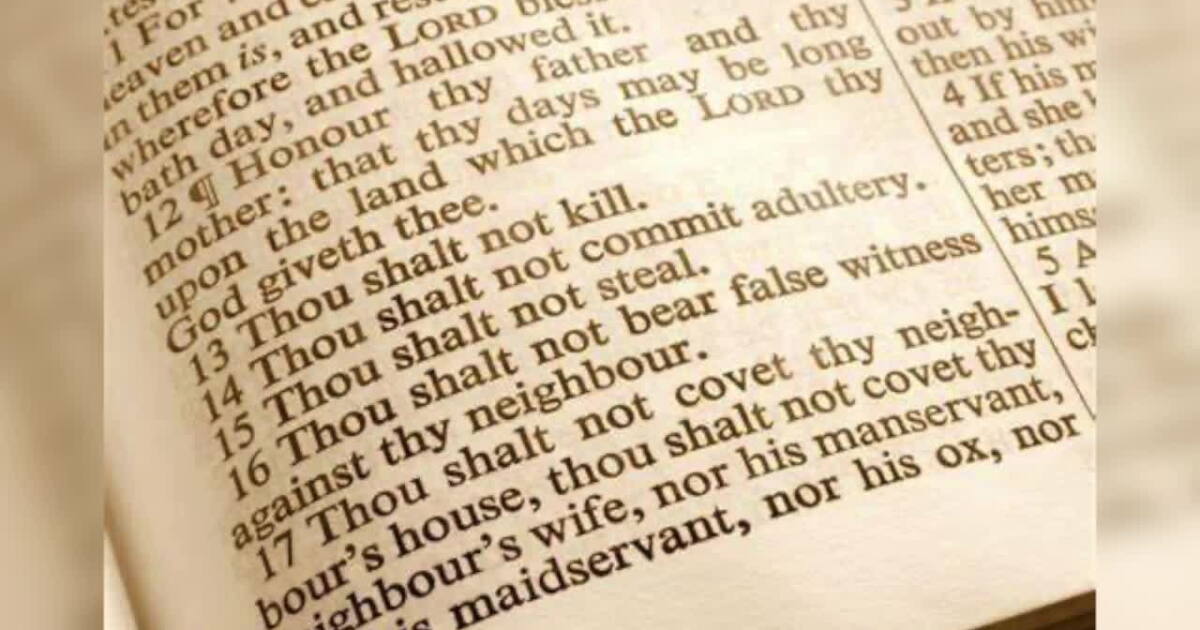 Ten Commandments Bill Ten Commandments bill stalls in the house, sent back to committee