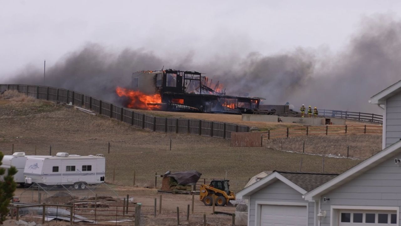 Crews respond to house fire in east Helena Valley