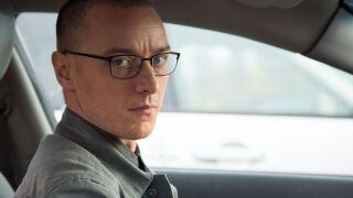 James McAvoy as Kevin in "Split"
