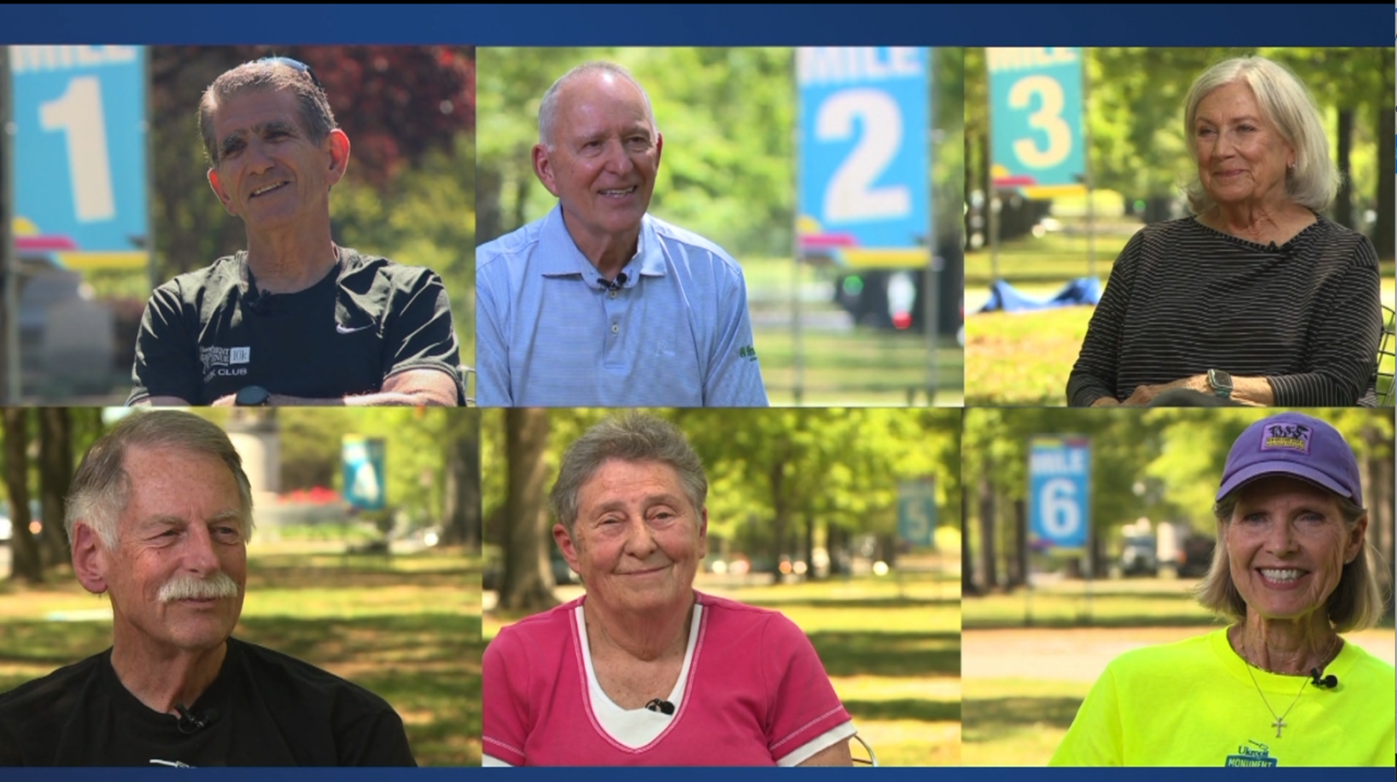 75 year old 10K runners