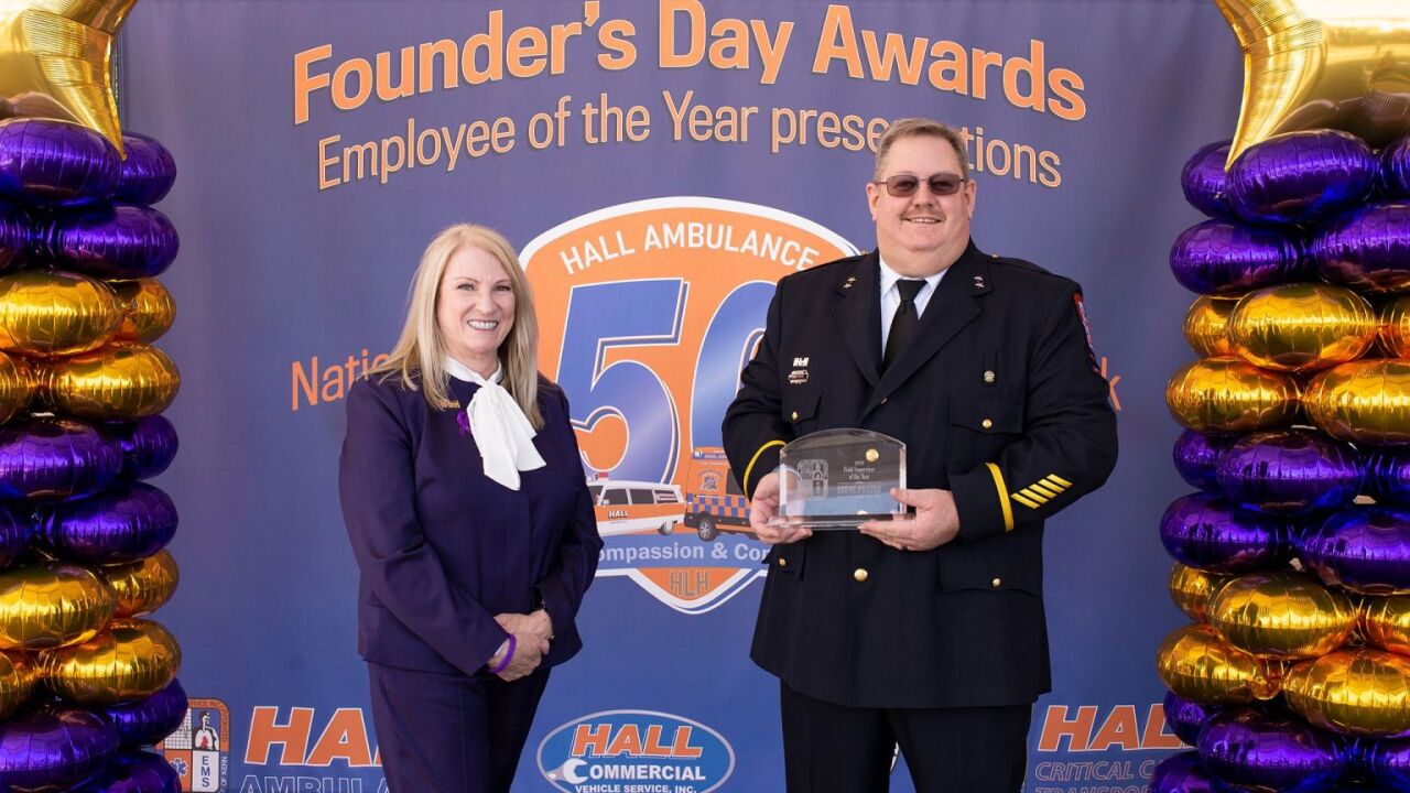 Hall Ambulance honors Employees of the Year during National EMS Week