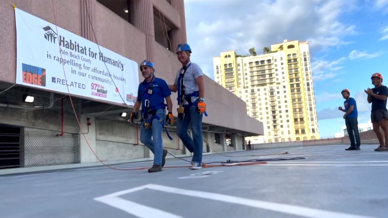 Habitat for Humanity's Over the Edge event