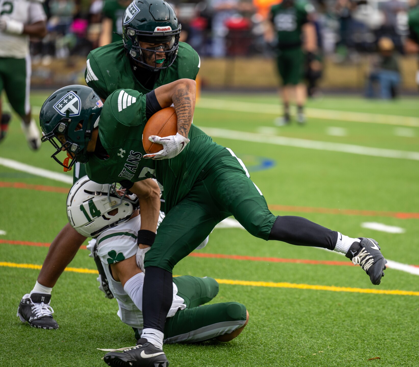 Benedictine wins 3rd straight VISAA title with 20-0 shutout of Trinity