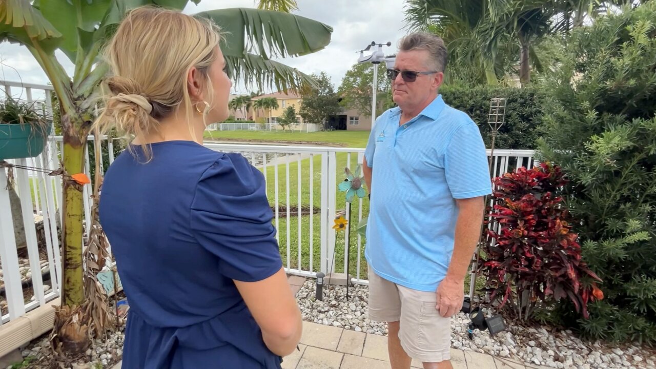 Stan Reich described to WPTV reporter Kate Hussey what it was like when the crash occurred on Florida's Turnpike on Dec. 8, 2023.