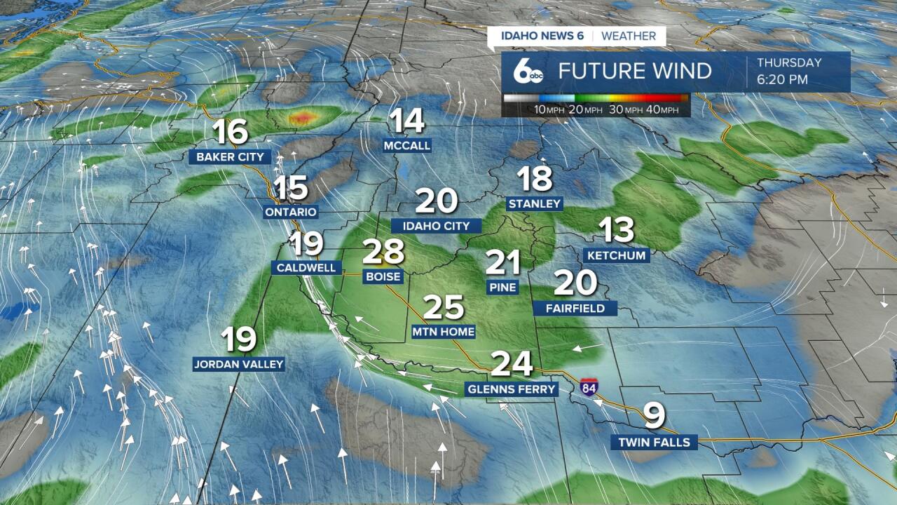 Thursday night wind