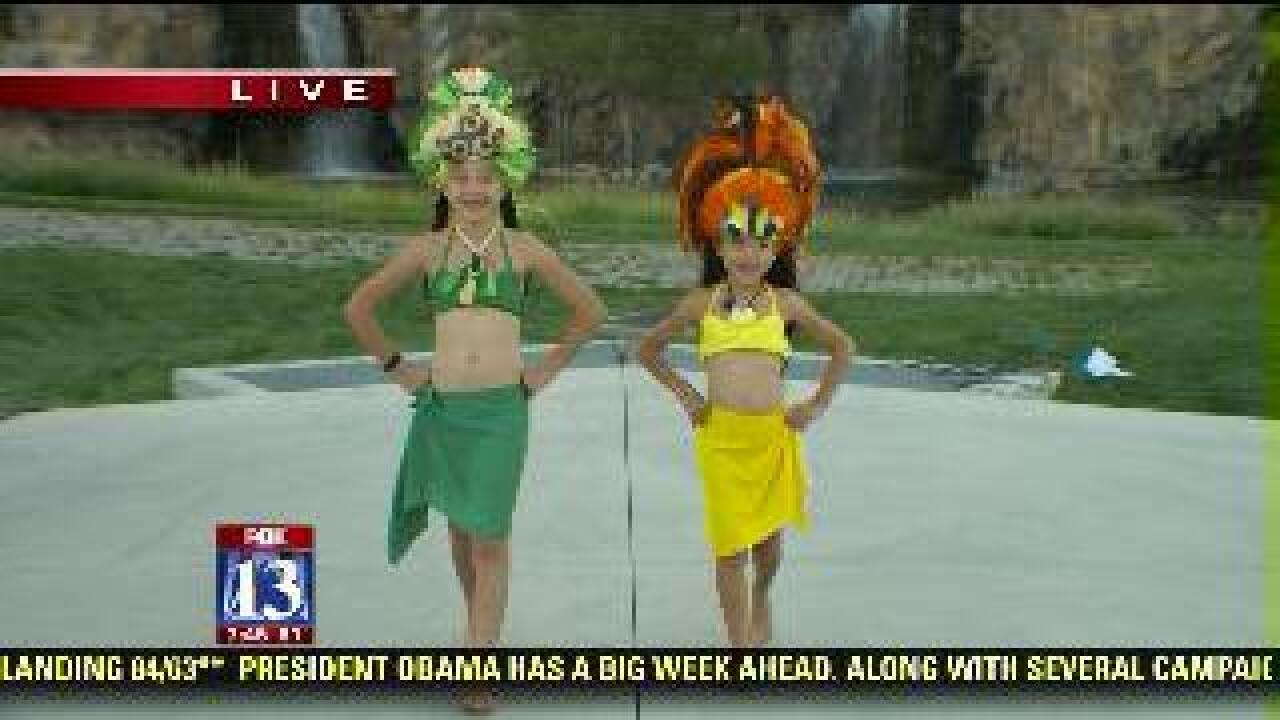 Fashions fit for a luau
