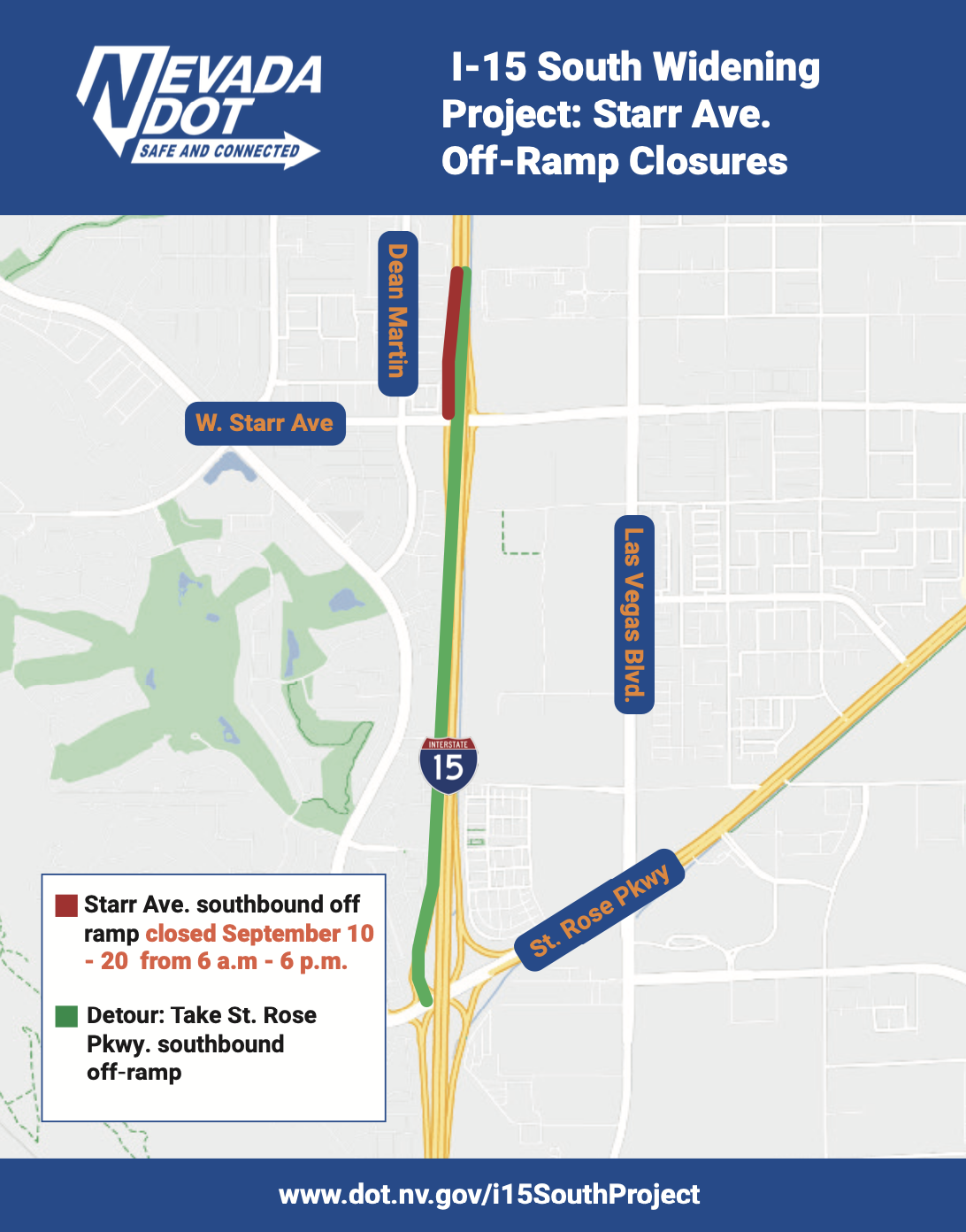 I-15 Closure at Starr Avenue