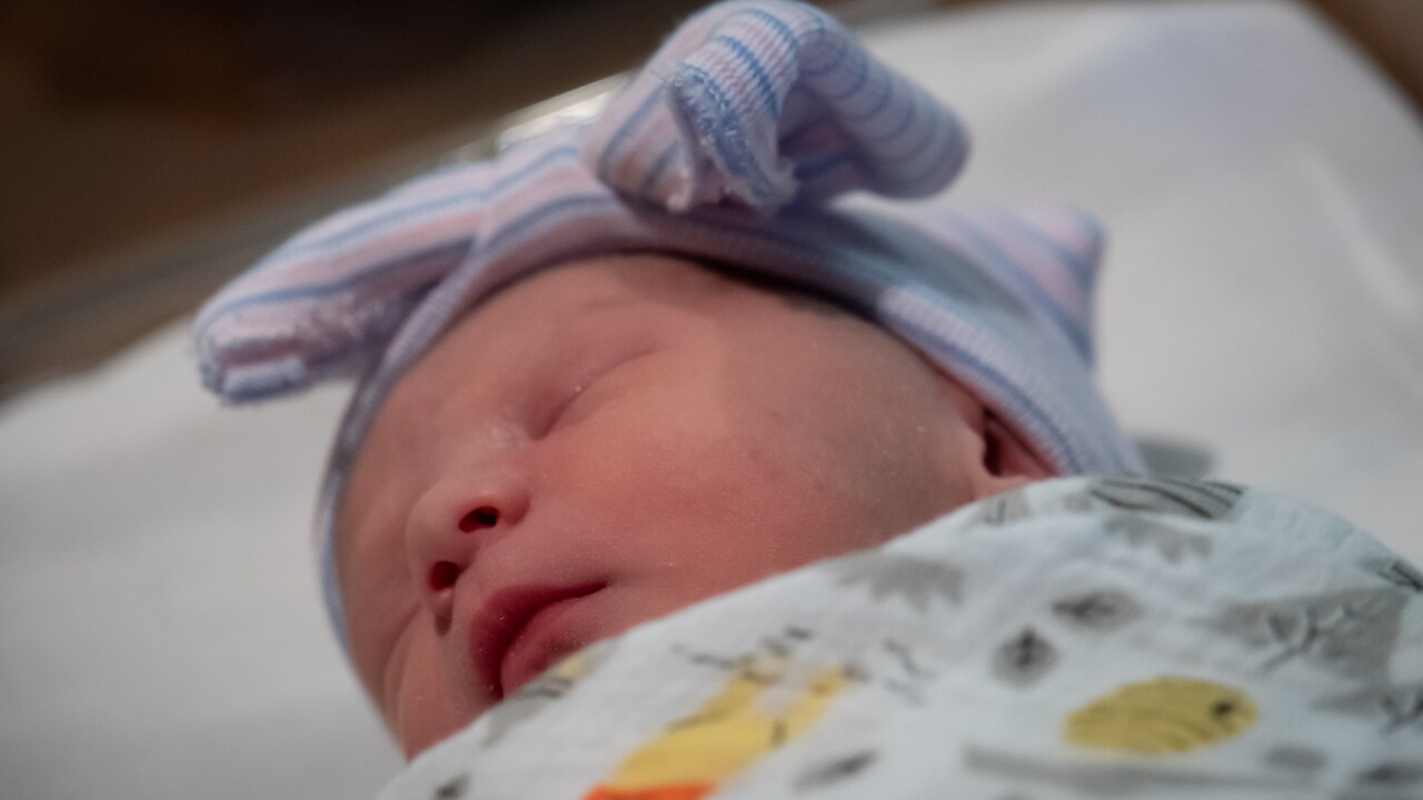 First baby of the new year born at Bellin Health
