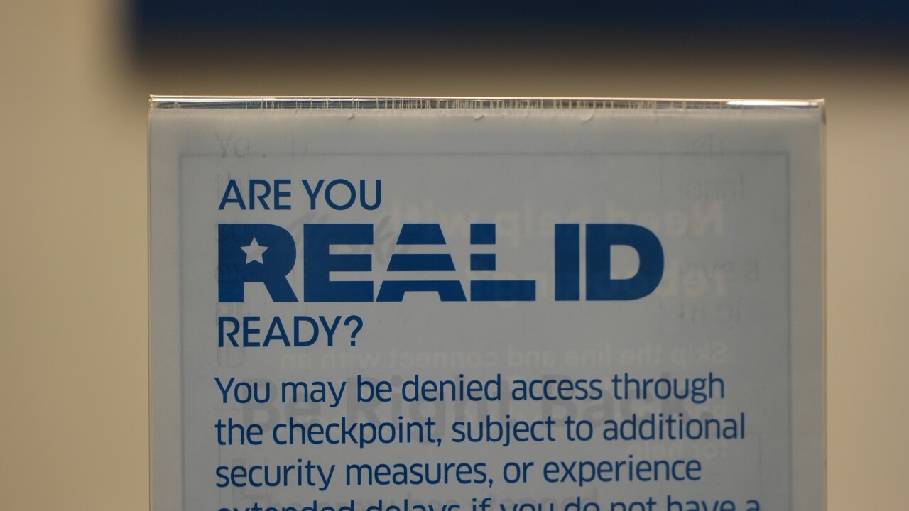 REAL ID Sign