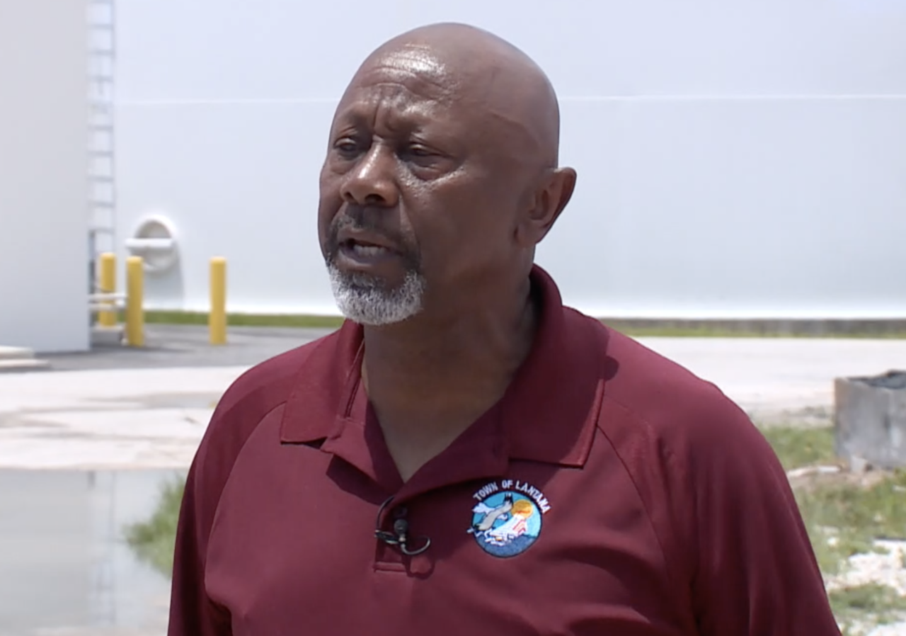 Eddie Crockett the director of public services for the Town of Lantana June 2024.png