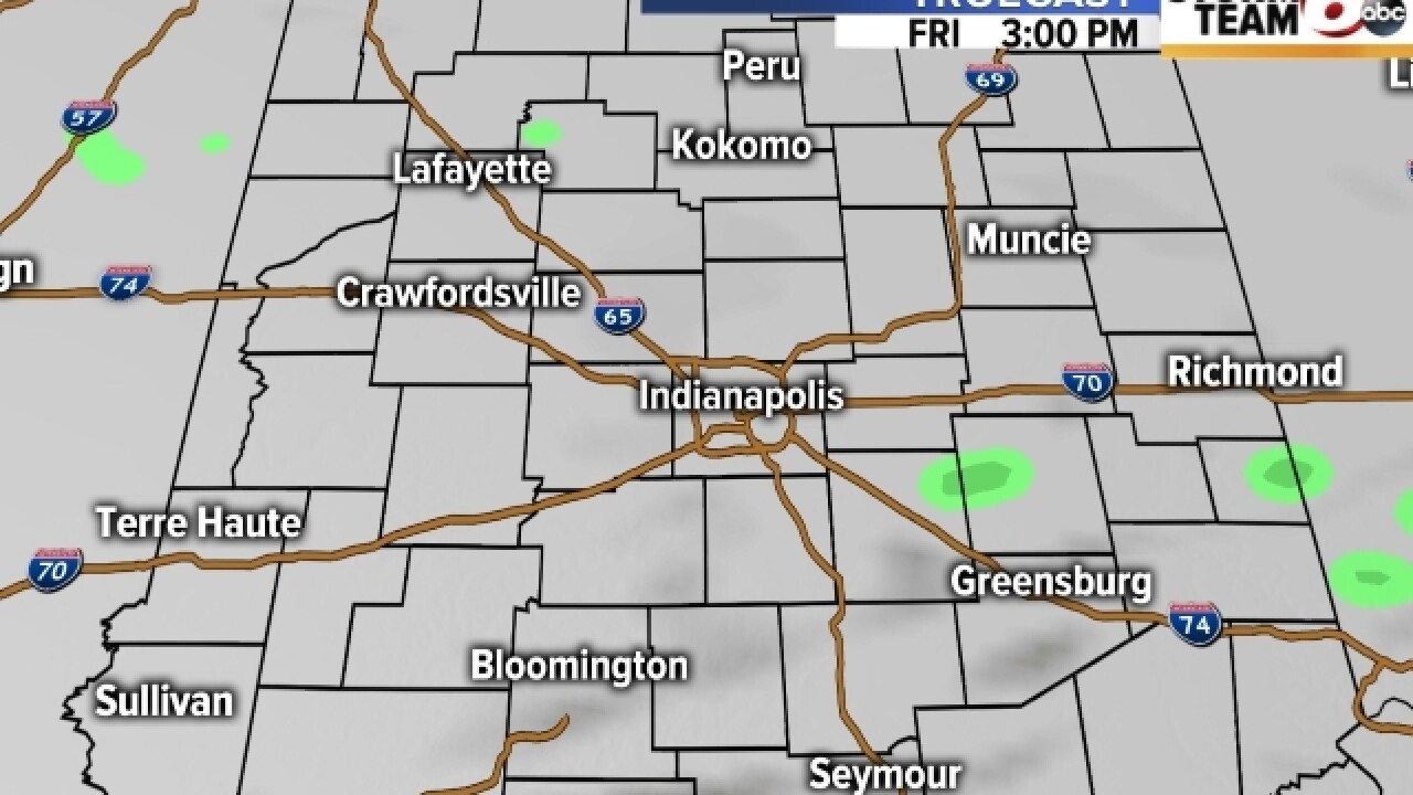 TIMELINE: When will you see rain?