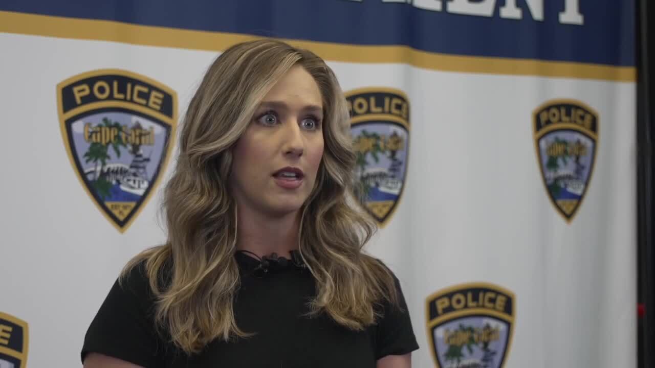 Lisa Greenberg Cape Coral Police PIO Public Affairs Officer