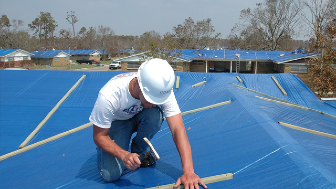 Operation Blue Roof Helping Manatee County Residents With Roof Damage From Irma