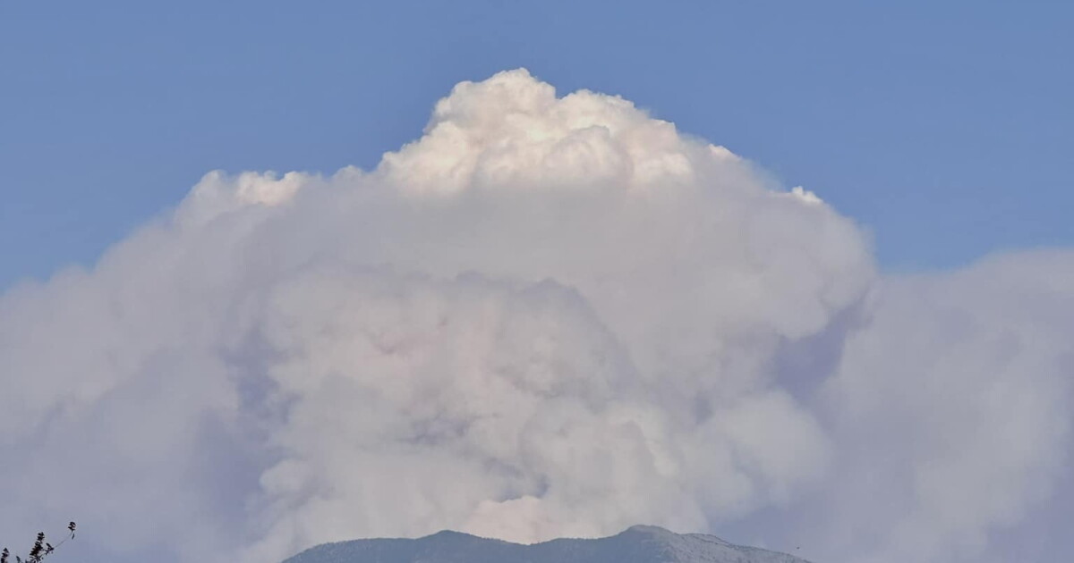 Increased fire activity on Doris Point visible from Flathead Valley - Vimarsana News