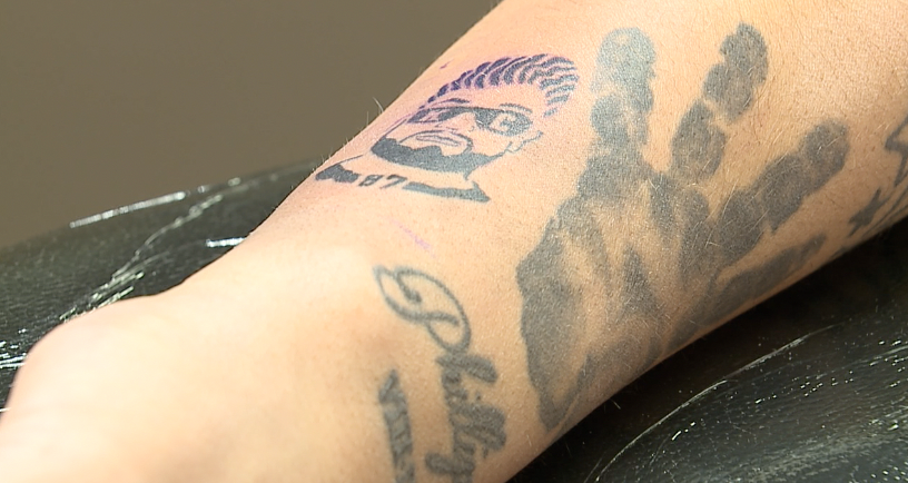 Kelce tattoo