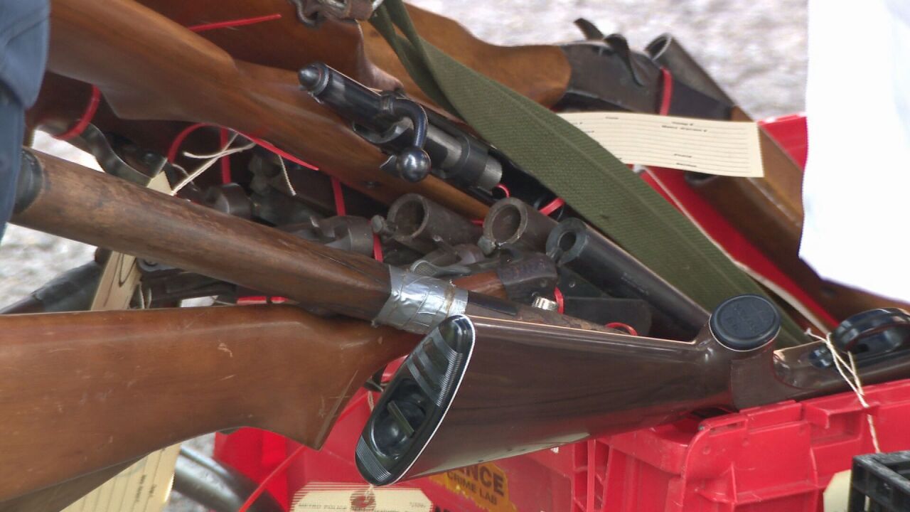 old guns donated in giveback event in nash