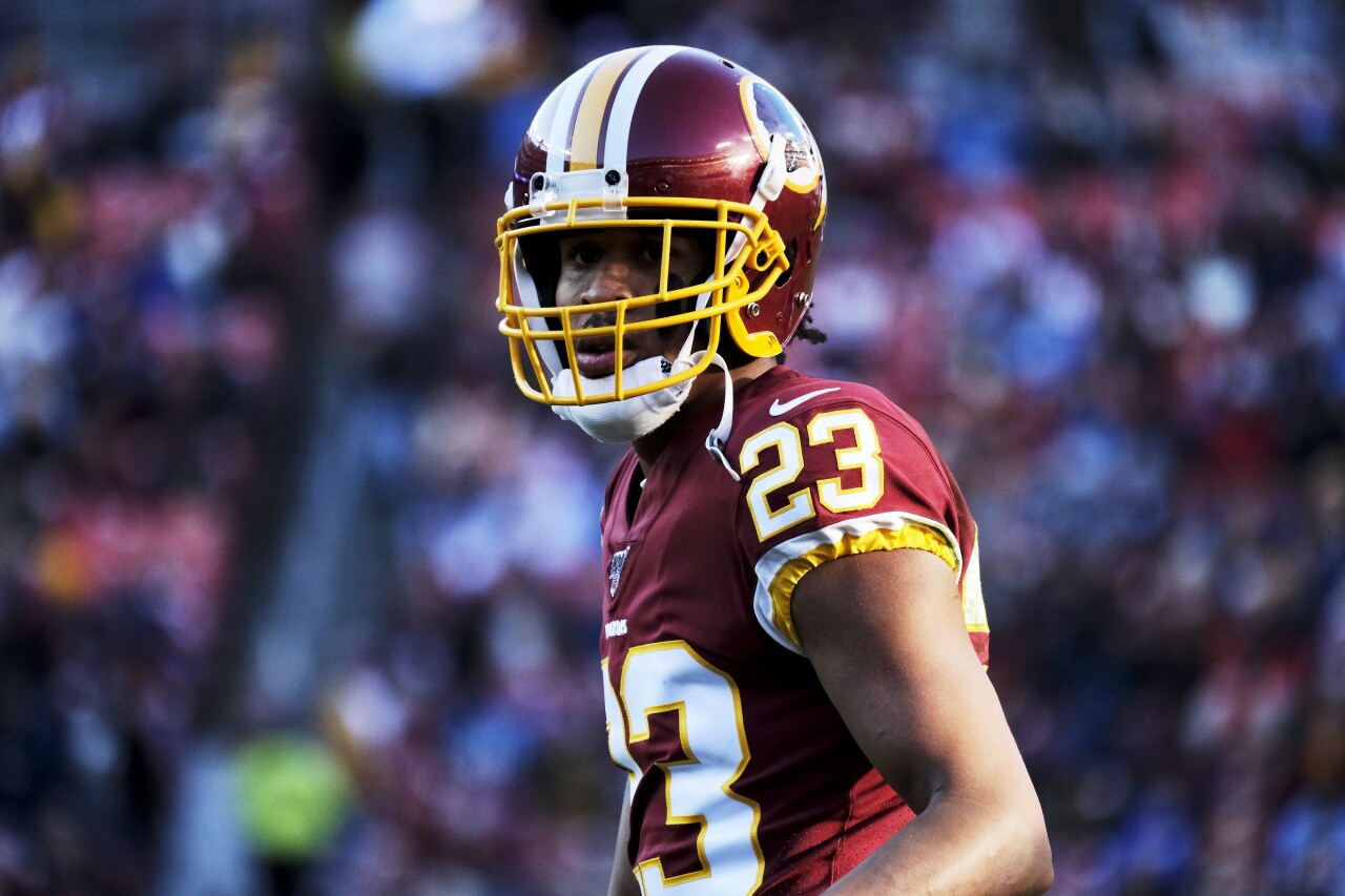 Quinton Dunbar, with Washington Redskins in 2019