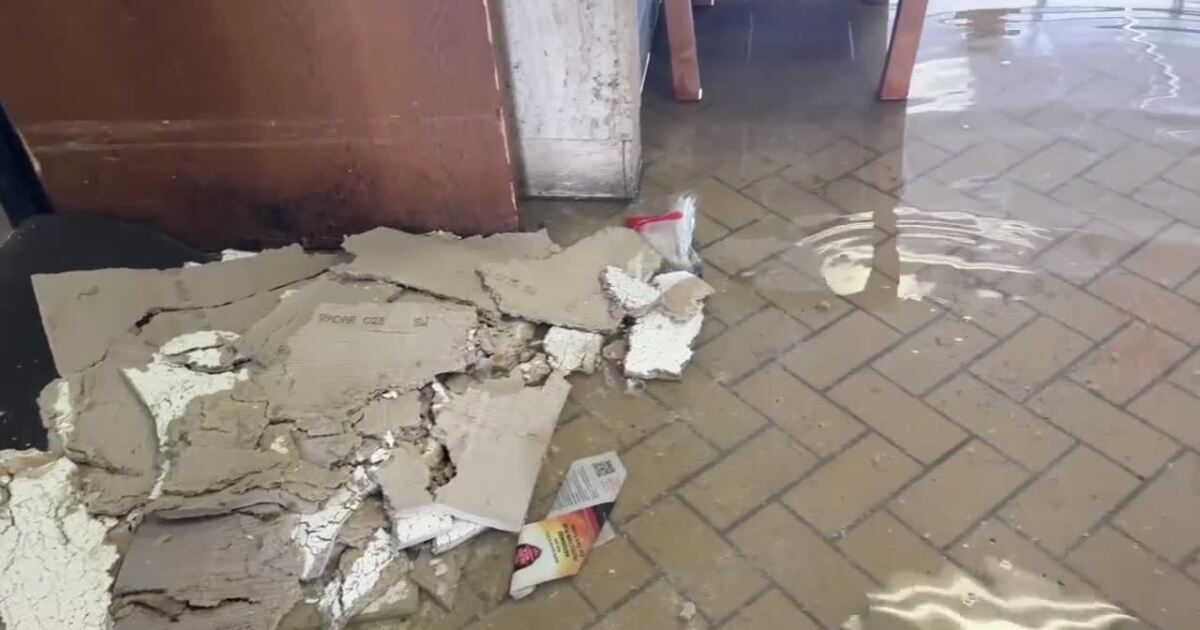Dozens of Detroit area veterans displaced after burst pipe floods Highland Park housing