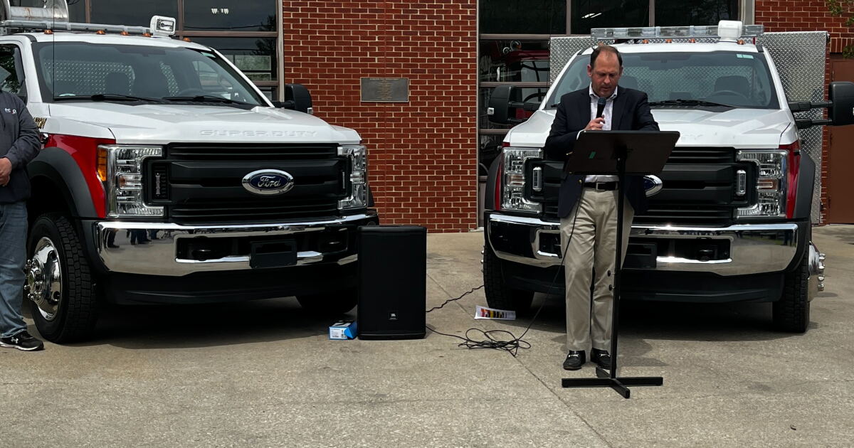 Powell County volunteer fire departments get new trucks - Vimarsana News