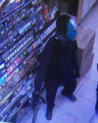 Surveillance image of suspect in North Fort Myers armed robbery on June 14, 2019.