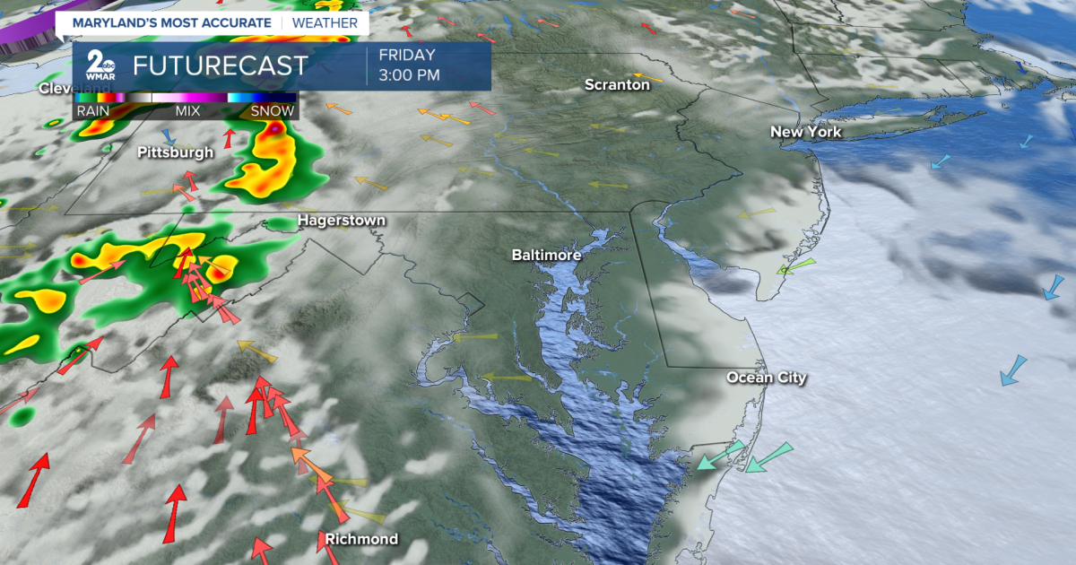 Cooler today with increasing clouds