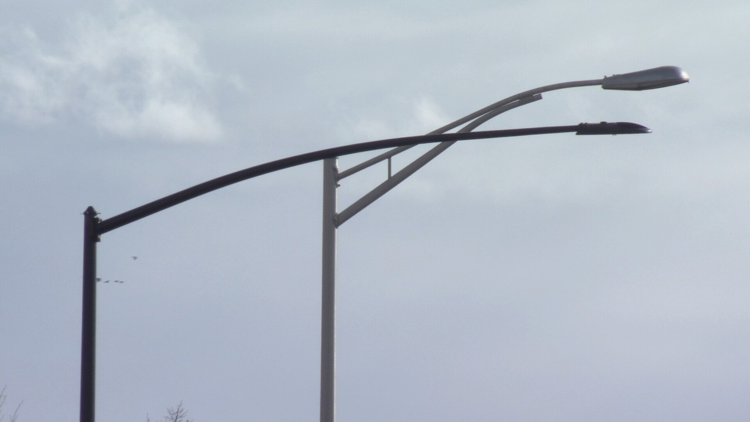 New street lights go up on South 27th Street in Billings