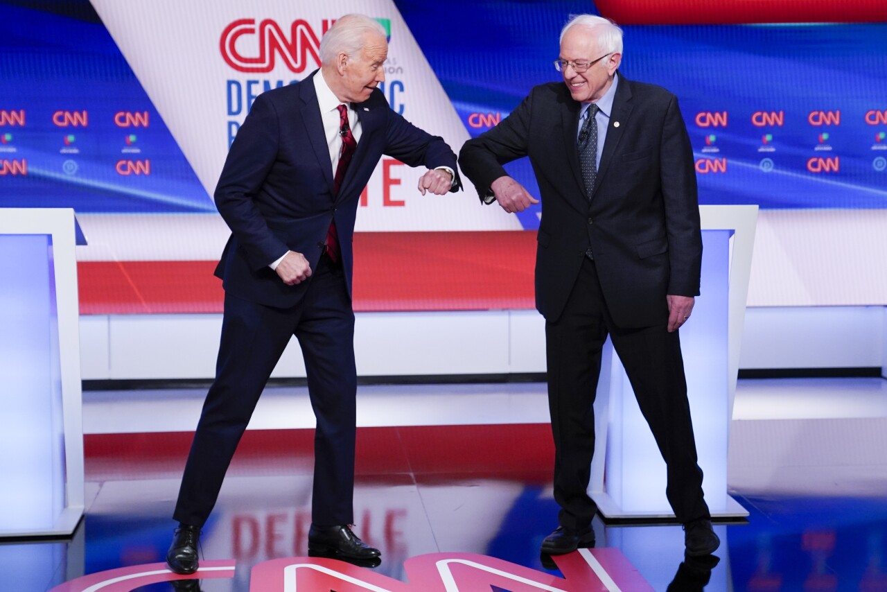 Joe Biden, Bernie Sanders