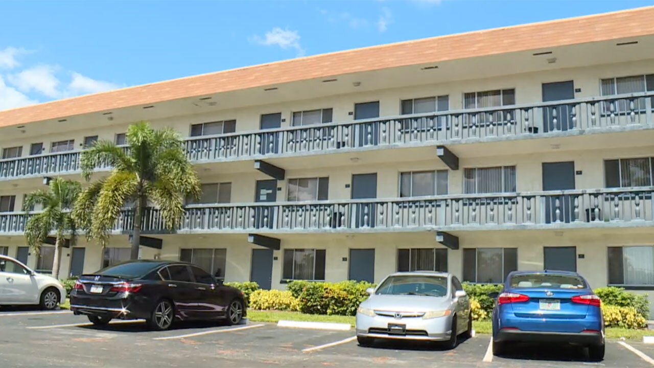 Apartment complex in Palm Springs where Villa Pavers and Pools is registered to the state
