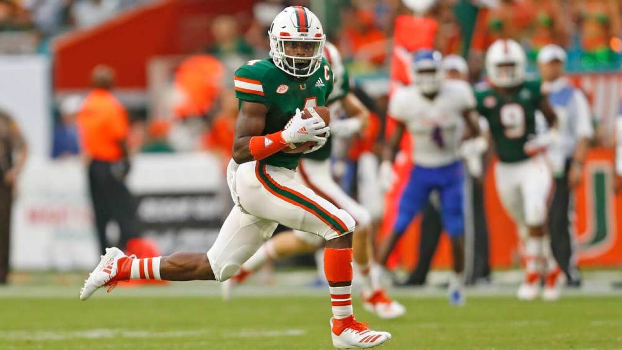 Wide Receiver Jeff Thomas Says He S Returning To Miami Hurricanes