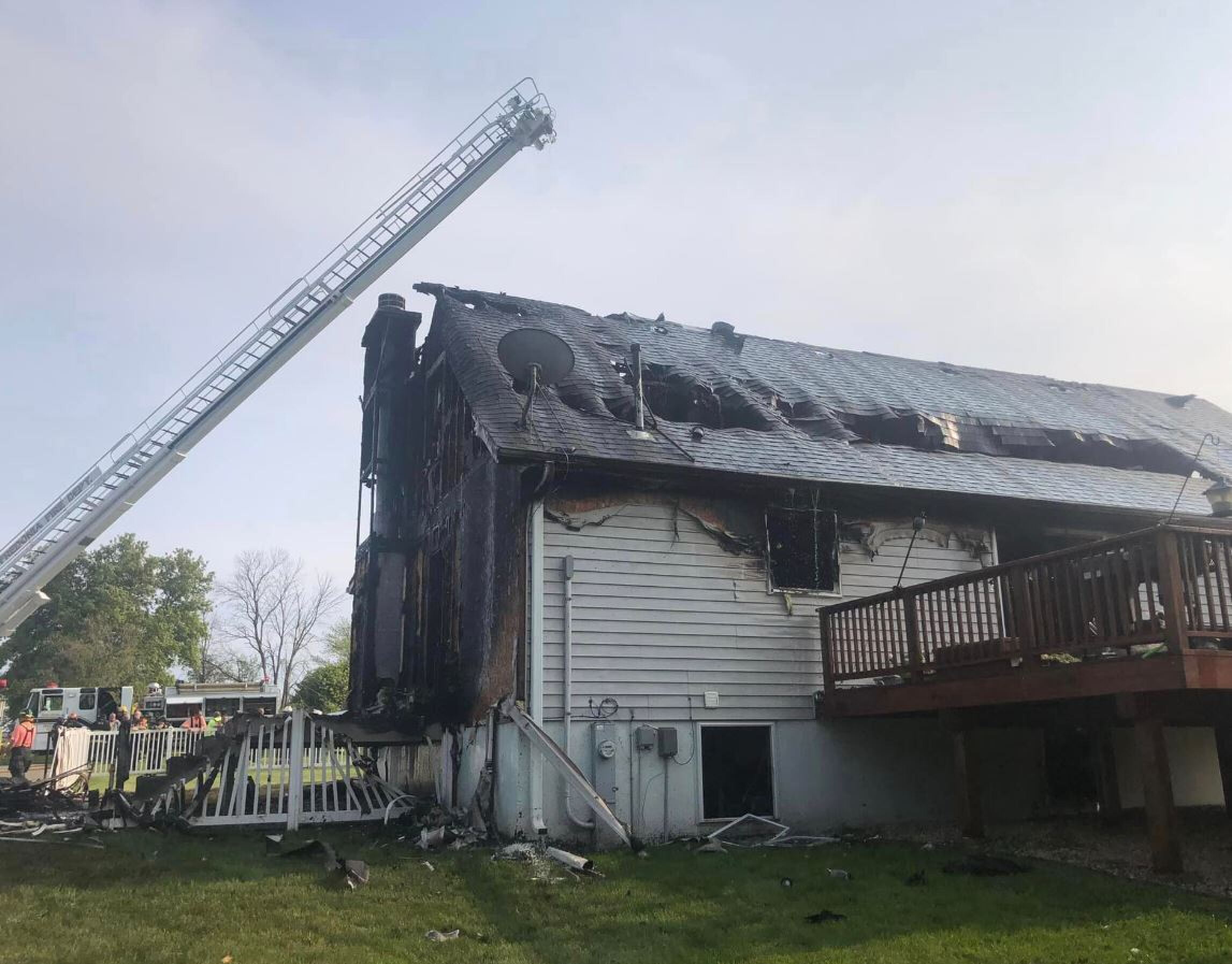 Belgium home a total loss after garage fire extends to house
