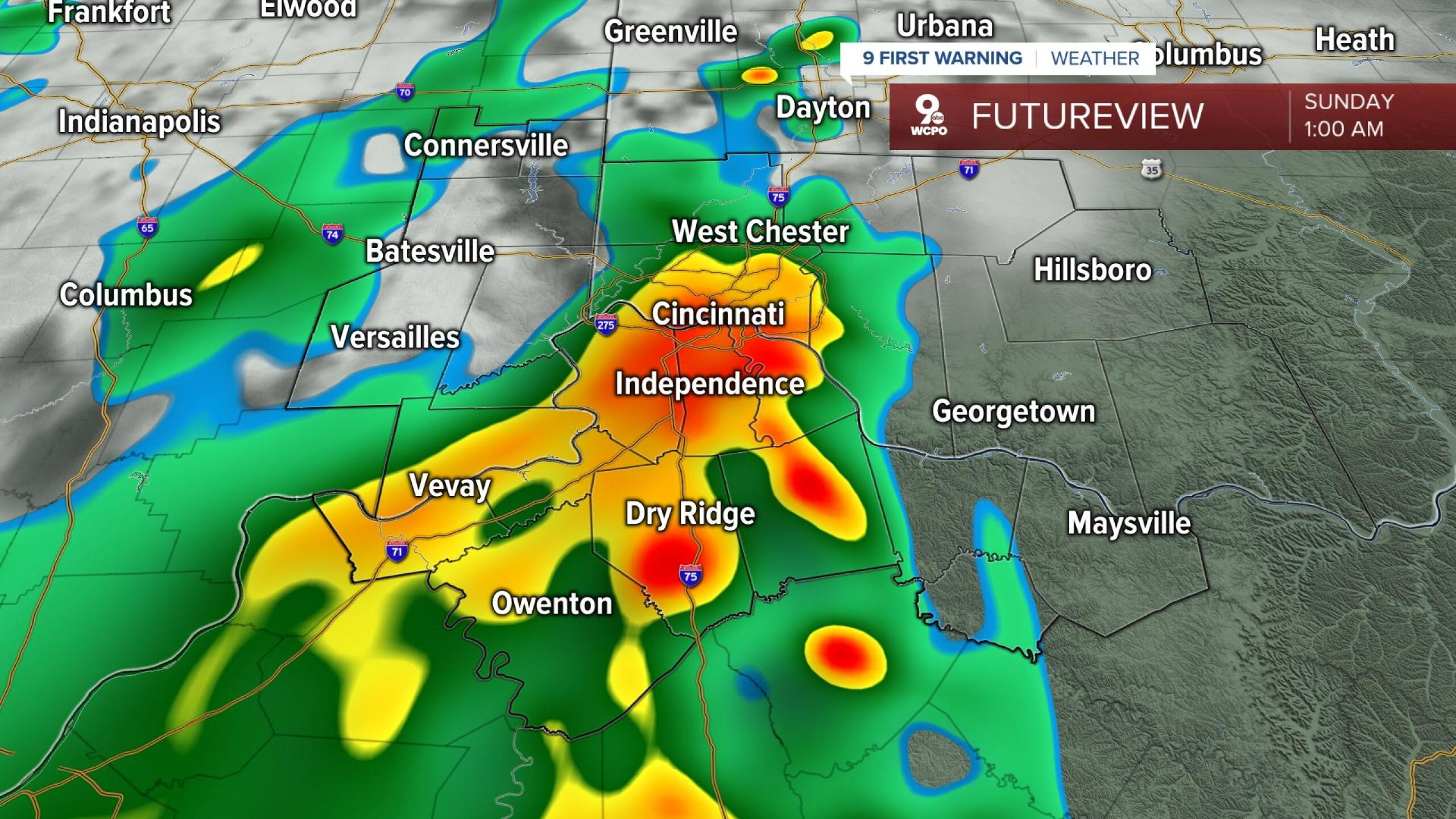 Severe Thunderstorms possible again tonight