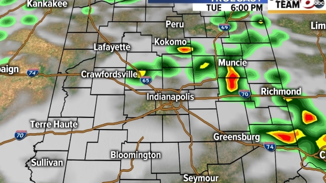 TIMELINE: Chance of strong storms overnight