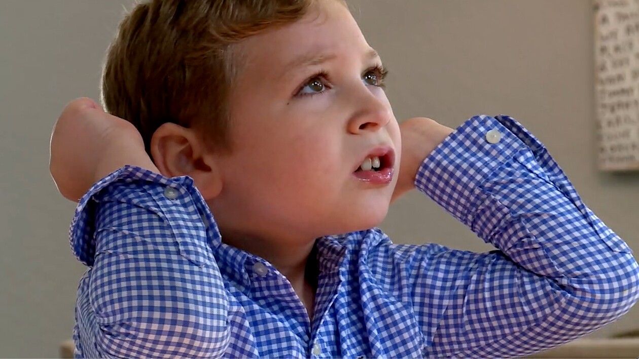 Jordan Ogman is among the children who will benefit from the new changes coming to Pirate Cove playground.