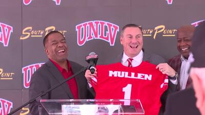Dan Mullen introduced as 14th head football coach in UNLV program history