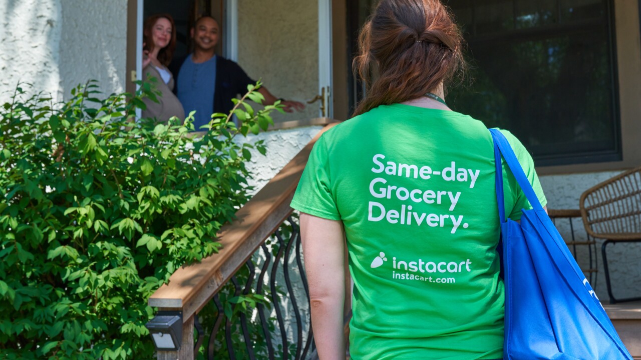 Kroger, Instacart launch 30minute delivery service at local stores