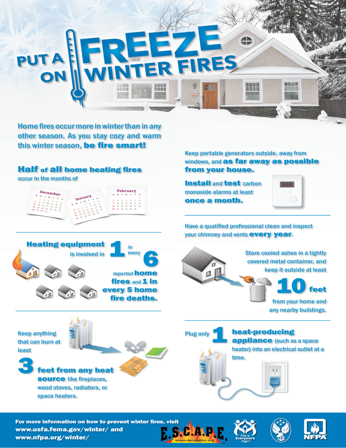 Freeze on Winter Fires
