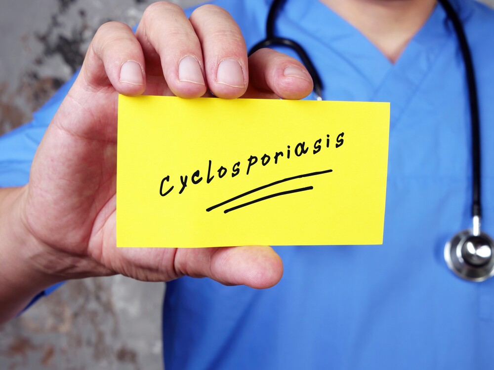 Cyclosporiasis,Sign,On,The,Page.