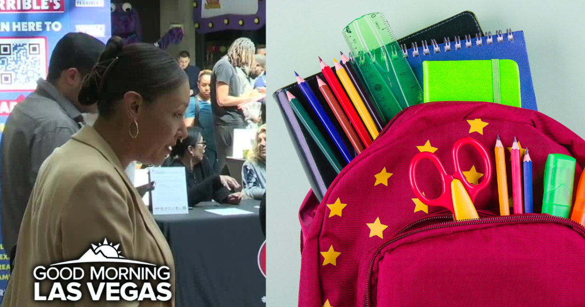 Good Morning, Las Vegas: Job fair and school supply drive happening today