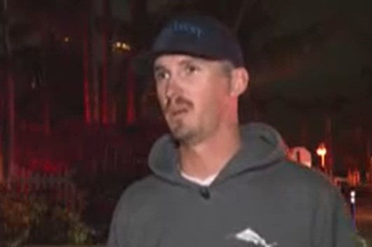 Dave Davis lives near the boat fire by Peanut Island. Jan. 23, 2024.png