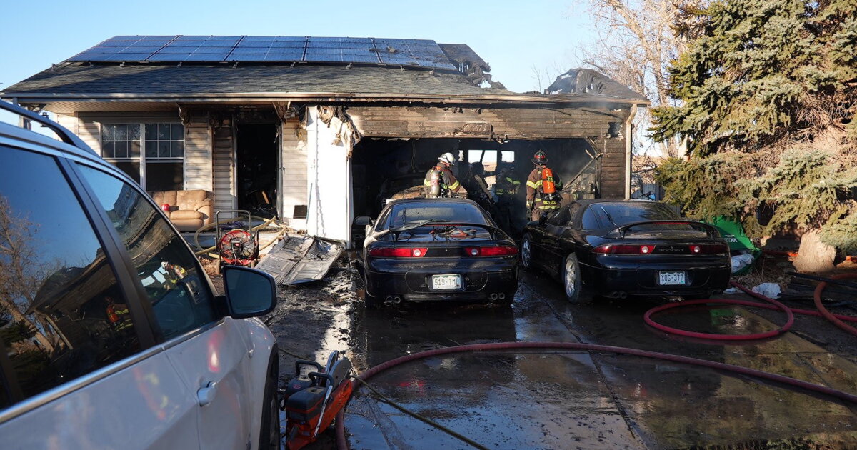Six people, several pets displaced after fire breaks out at Parker home - Vimarsana News