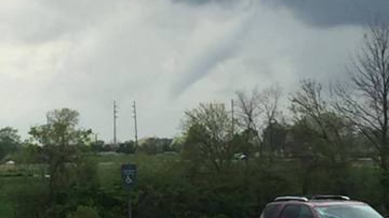 PHOTOS: Tornado and funnel clouds