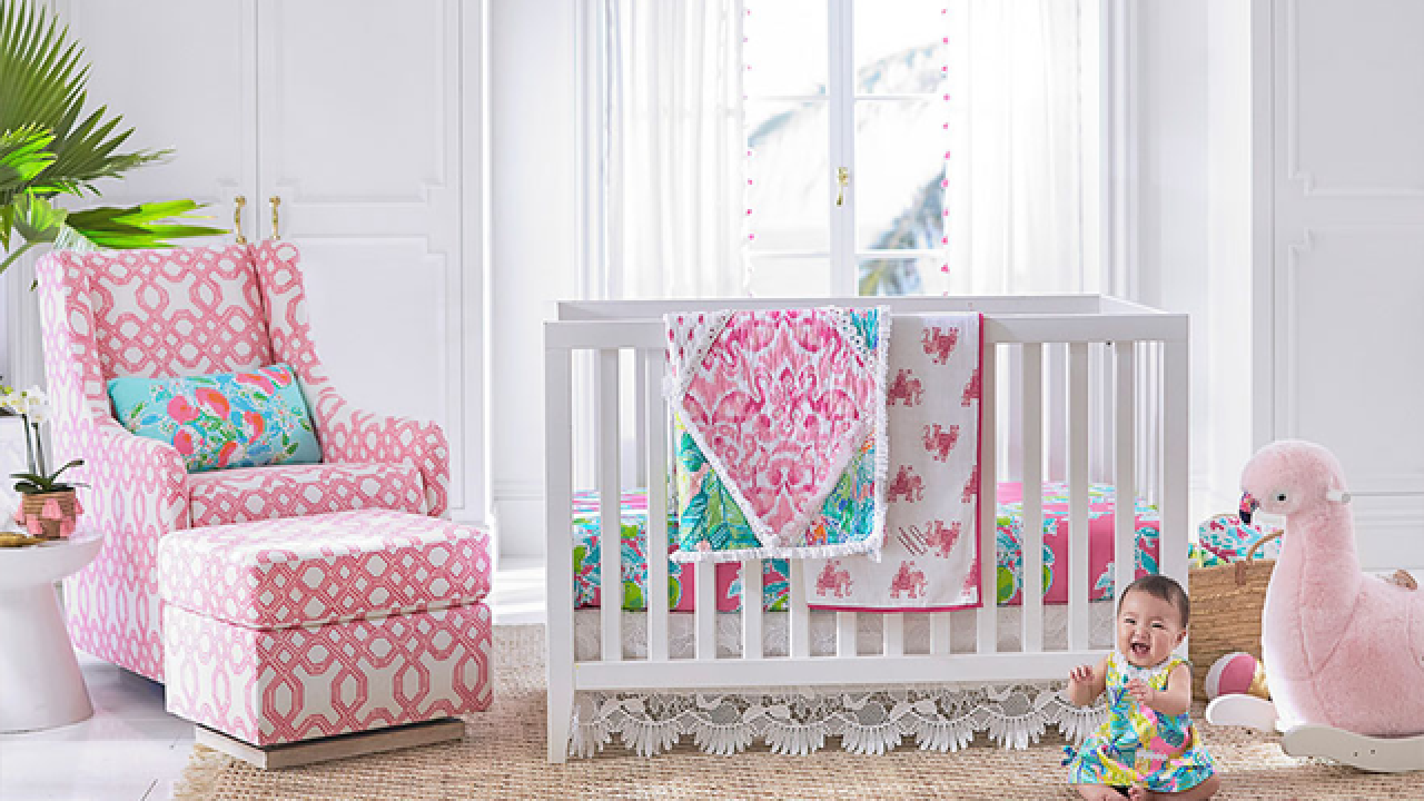 Lilly Pulitzer Pottery Barn Launch Home Decor Line Featuring