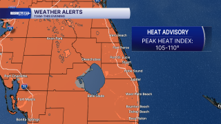 Heat Advisory July 9, 2026