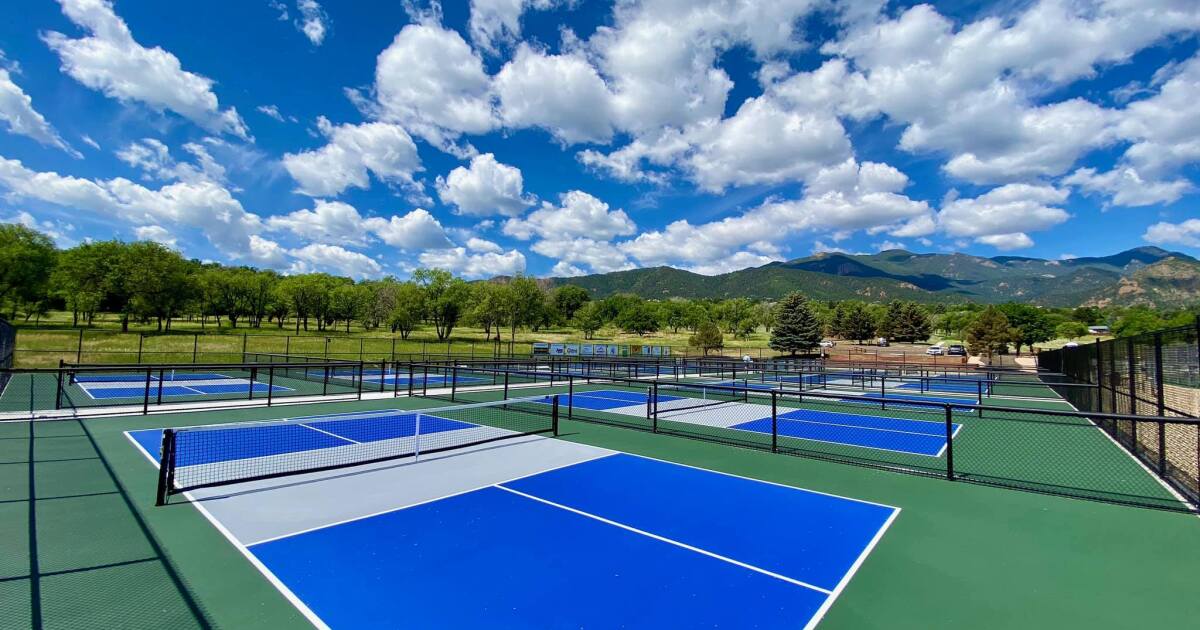 Twelve new pickleball courts are now open to the public at Bear Creek Park