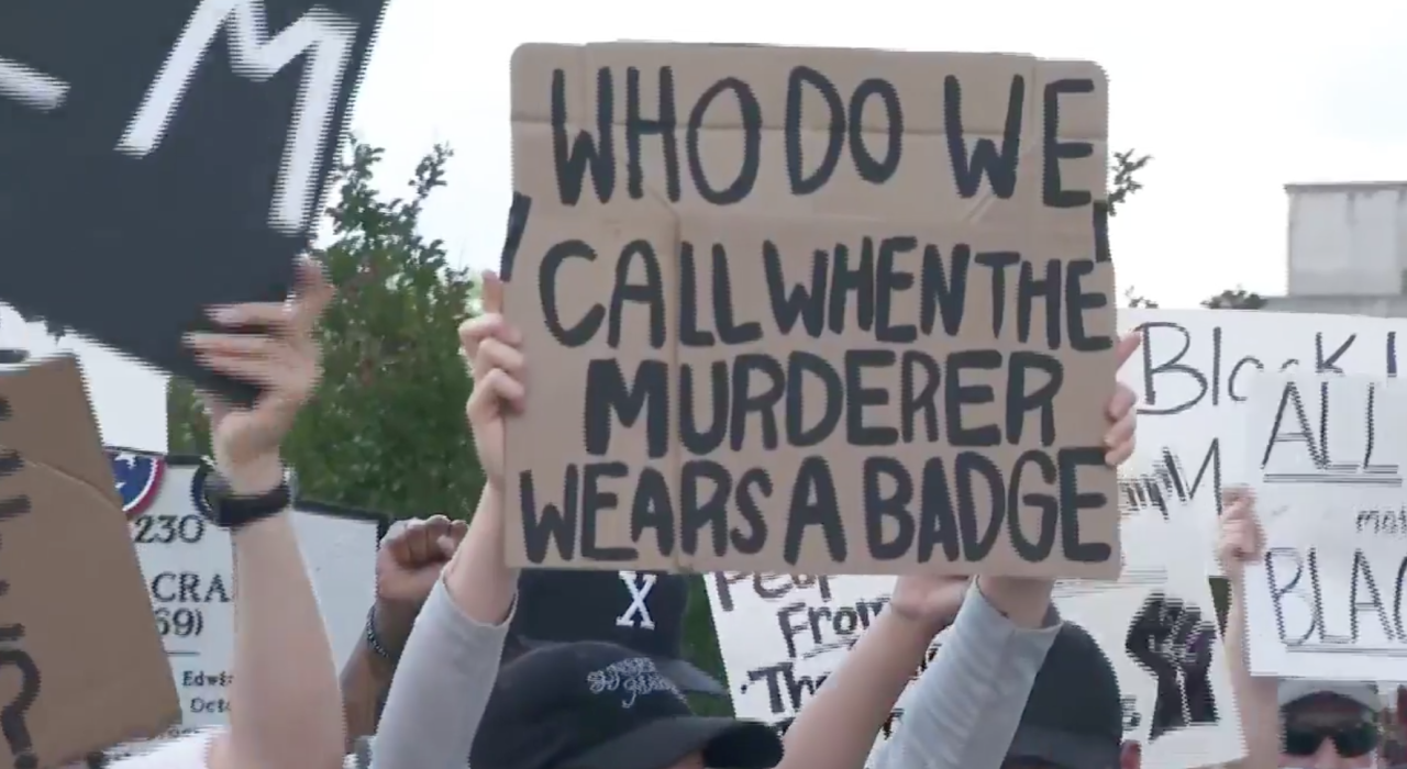 black lives matter protest