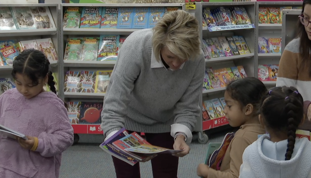 'If You Give a Child a Book' campaign sparks a love of reading at Crockett Elementary